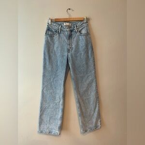 Abercrombie & Fitch Light Wash High Rise Jeans